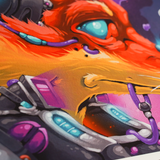 Dense Light Hand Embellished Prints