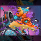 Dense Light Hand Embellished Prints