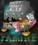 Milkman of Famine Sticker