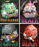 The Four Milkmen of the Apocalypse Print Bundle