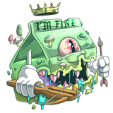Milkman of Pestilence Sticker